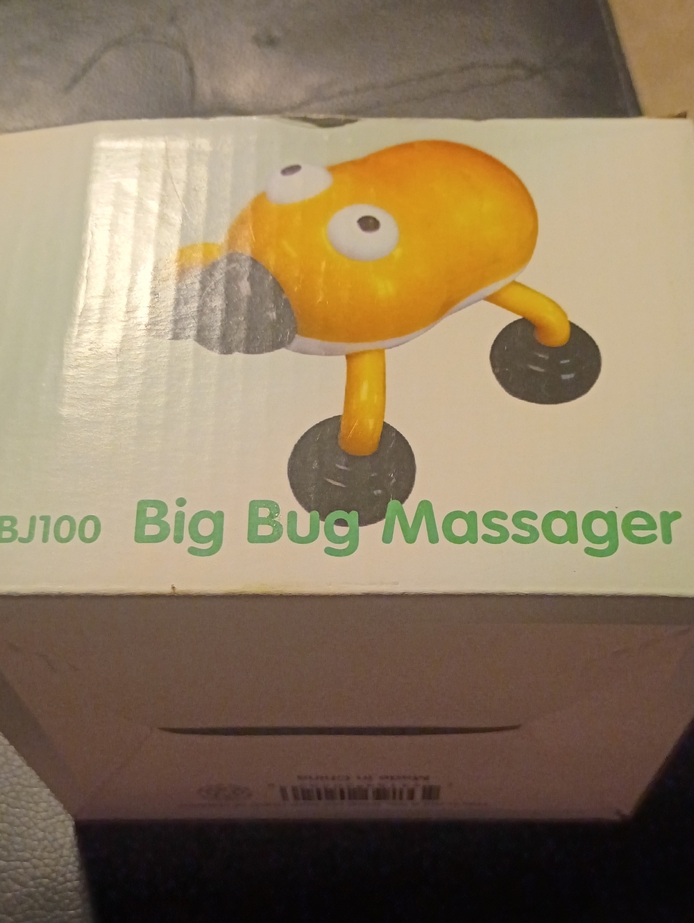 Big Bug Massager - Yellow, Purple Or Blue